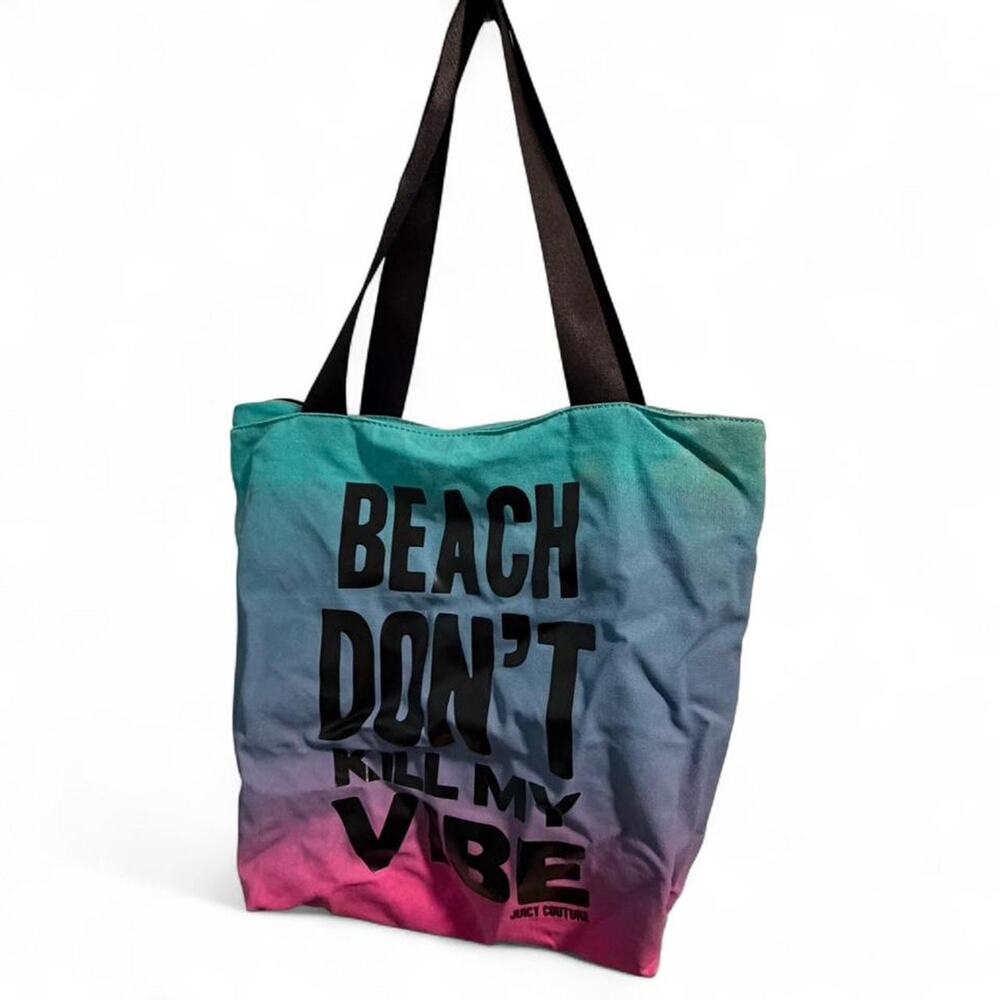 Juicy Couture Multicolor Ombre Tote Bag - Y2K